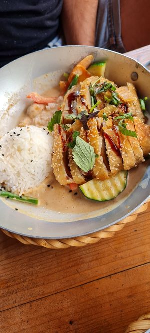 . at Sunshine Vegan Restaurant in Berlin