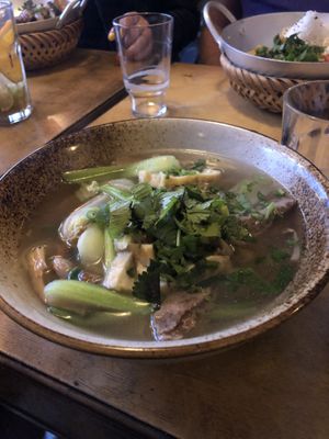 Pho  at Sunshine Vegan Restaurant in Berlin