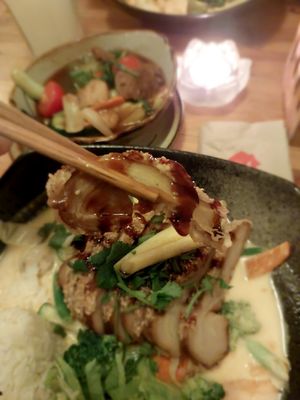 Vegan duck at Sunshine Vegan Restaurant in Berlin