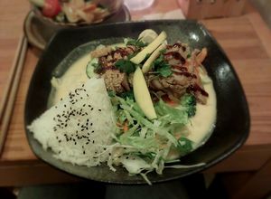 Mango curry at Sunshine Vegan Restaurant in Berlin