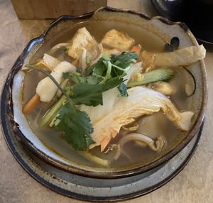 Vegan soup   at Sunshine Vegan Restaurant in Berlin