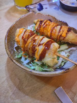 Seitan Skewers at Sunshine Vegan Restaurant in Berlin