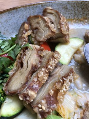 Imitation roast duck #plantbased #crueltyfree  at Sunshine Vegan Restaurant in Berlin