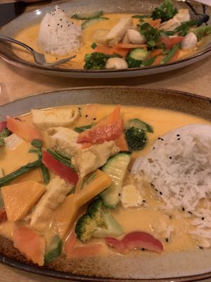 Tofu curry  at Sunshine Vegan Restaurant in Berlin