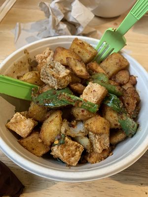 Vegan spice bag  at Camile in Dublin