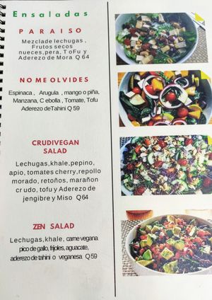 Menú 3 at Lavka in Guatemala City