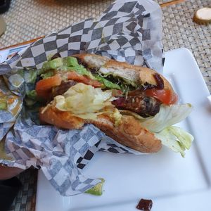 Vegan Burguers at Lavka in Guatemala City