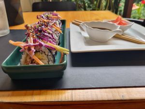 Sushi at Lavka in Guatemala City