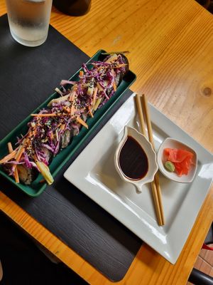 Sushi at Lavka in Guatemala City