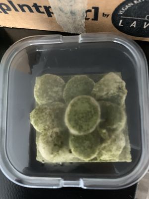 Macha cheesecake  at Lavka in Guatemala City