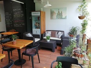 Laid-back relaxed ambience at Lavka in Guatemala City