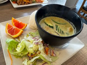 Tofu Green Curry at Red Chili in Hayward