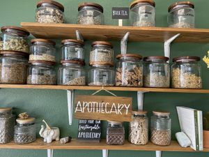 Apothecary items  at Organic Tree in Dana Point
