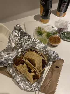 Tacos! at Gracias Madre in Mexico City