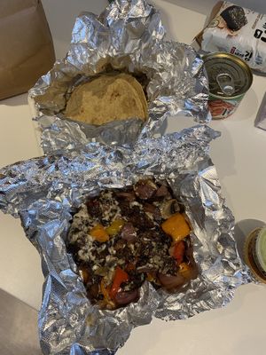 Alambre - so good! at Gracias Madre in Mexico City