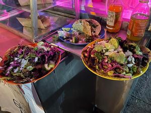 Big portions at Gracias Madre in Mexico City