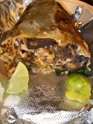 Burrito  at Gracias Madre in Mexico City