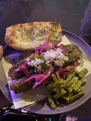 El choripan más delicioso que he comido   at Gracias Madre in Mexico City