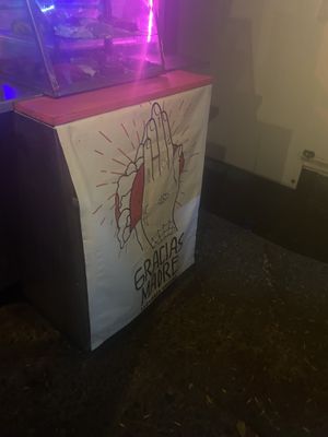 El lugar es un puesto en la calle   at Gracias Madre in Mexico City