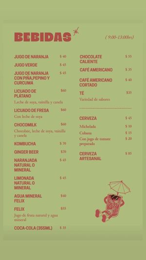 Desayunos at Gracias Madre in Mexico City