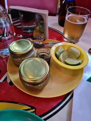 Sauce at Gracias Madre in Mexico City