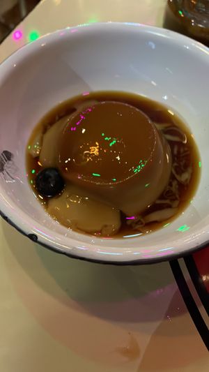 Flan   at Gracias Madre in Mexico City