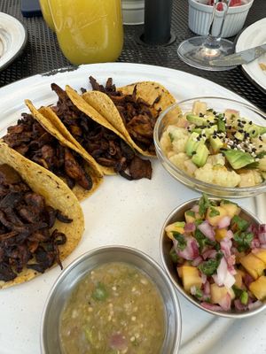 Tacos al pastor. Buen sabor  at Gracias Madre in Mexico City
