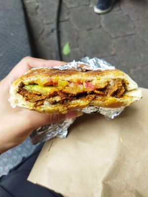 Torta GM at Gracias Madre in Mexico City