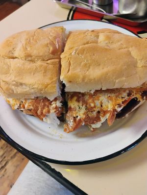 Torta la guapachosa #Veganuary at Gracias Madre in Mexico City