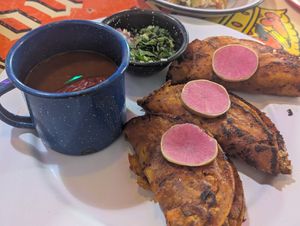 Jalisco birria tacos at Gracias Madre in Mexico City