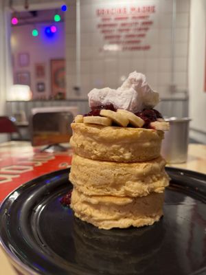 Hot Cakes  at Gracias Madre in Mexico City