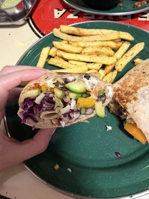 Smoked Vegetables Burrito  at Gracias Madre in Mexico City