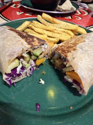 Smoked Vegetables Burritoo  at Gracias Madre in Mexico City