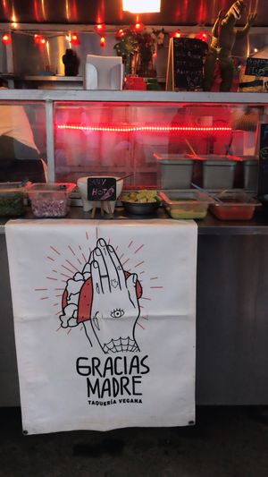 Yes!  at Gracias Madre in Mexico City