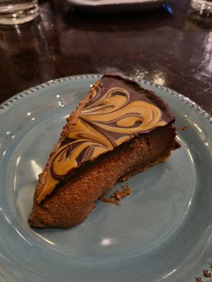 Chocolate Peanut Cheesecake at Drift Bar in Santa Teresa