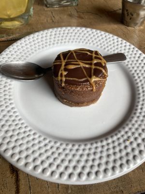 Vegan cheesecake   at Drift Bar in Santa Teresa