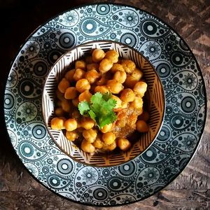 Chana Masala
Spicy Indian chick pea curry served over basmati rice at Drift Bar in Santa Teresa