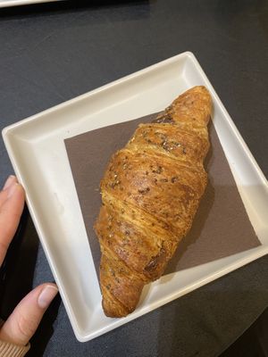 Vegan chocolate croissant   at Sweet Coffee Beans in Bari