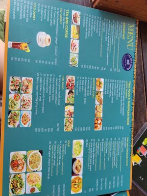 Menu at Jai-Dee Home  in Koh Lanta