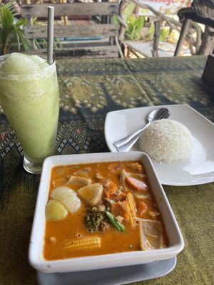 Massaman curry   at Jai-Dee Home  in Koh Lanta