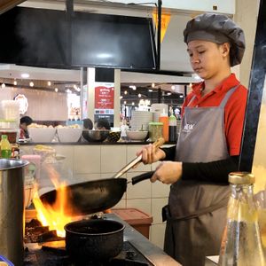 Cooking! at Good Taste Vegetarian - MBK in Bangkok