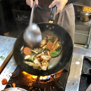 Stir fry! at Good Taste Vegetarian - MBK in Bangkok