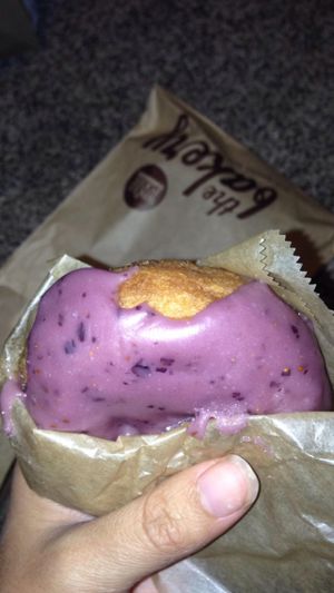 Vegan doughnut  at Whole Foods Market in Fresno