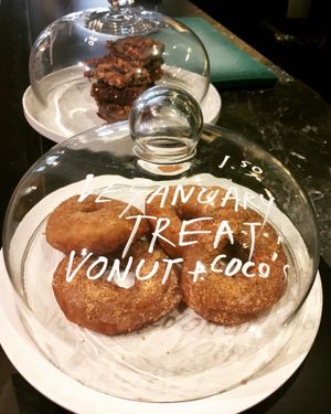 Vegan Donuts. Home-made that is.   at Sanba in Antwerpen