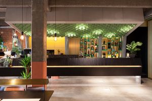 cocktails, mocktails, infused waters: see you at the bar.  at Sanba in Antwerpen