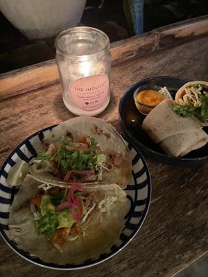 Tacos at The Hideout in Unawatuna