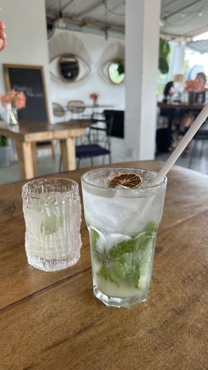 Homemade soda and ginger beer   at The Hideout in Unawatuna