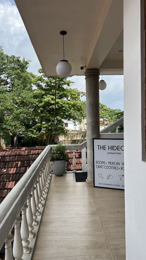 Outside   at The Hideout in Unawatuna