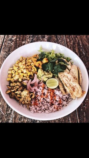 Jackfruit bowl at The Hideout in Unawatuna