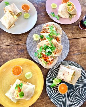 Taco’s😄taste good  at The Hideout in Unawatuna